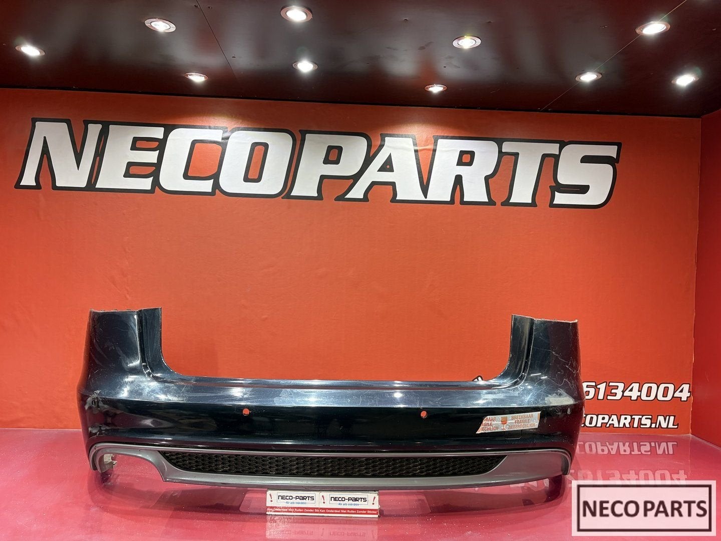 AUDI A6 C7 AVANT S LINE ACHTERBUMPER PDC 4G9807511H ORGINEEL, Gebruikt, -, -, Achter