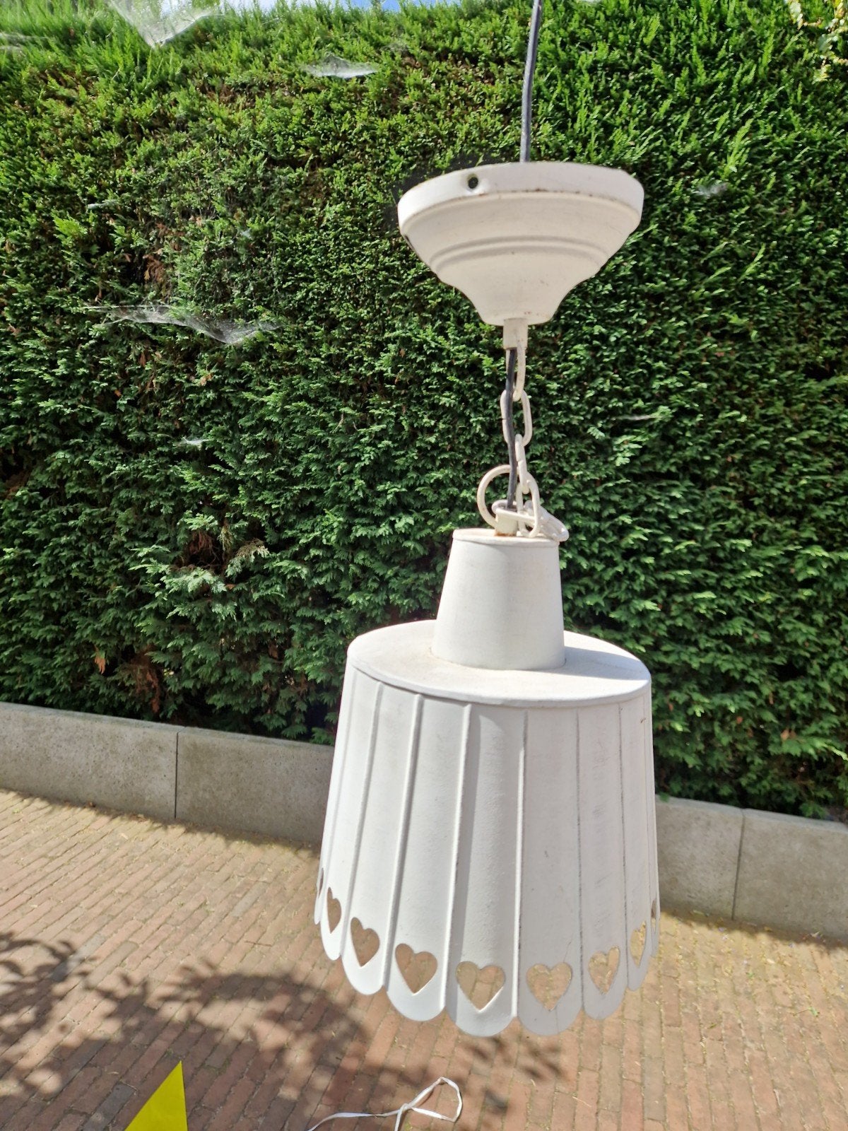 Vintage hanglamp, Ophalen