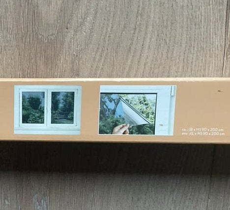 Nieuwe zonwerende folie voor raam - 90x200 cm, Gevelraam of Ruit, 80 tot 120 cm, Nieuw, 160 cm of meer