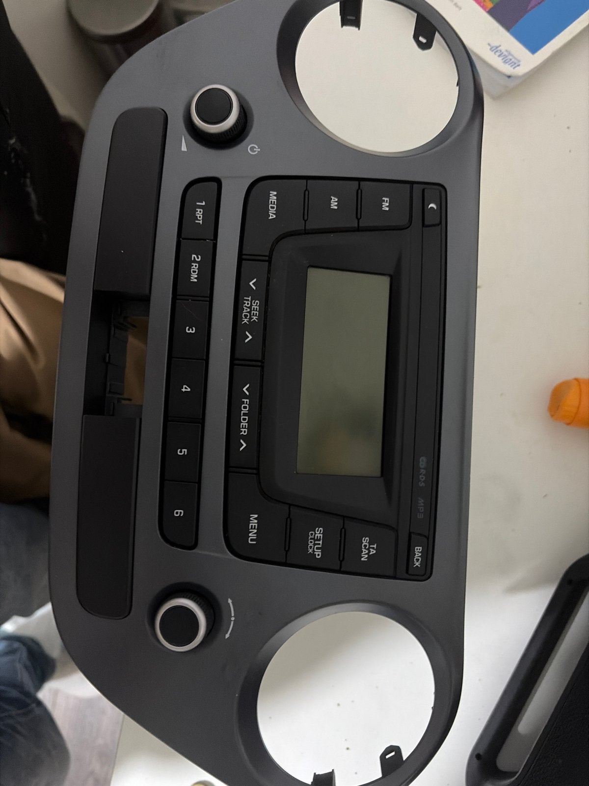 Autoradio Hyundai i10 - Origineel Mobis, Auto diversen, Ophalen, Gebruikt