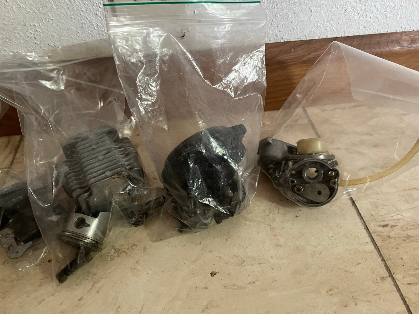 Partij minibike onderdelen, Ophalen, Gebruikt, Overige typen