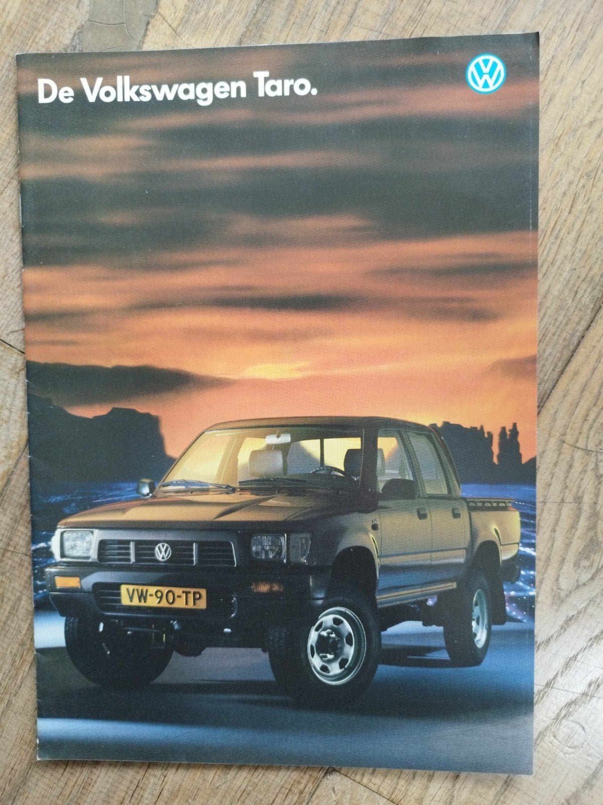 Volkswagen Taro brochure januari 1990 - 14 pagina's, Volkswagen, Ophalen of Verzenden, Zo goed als nieuw, Volkswagen
