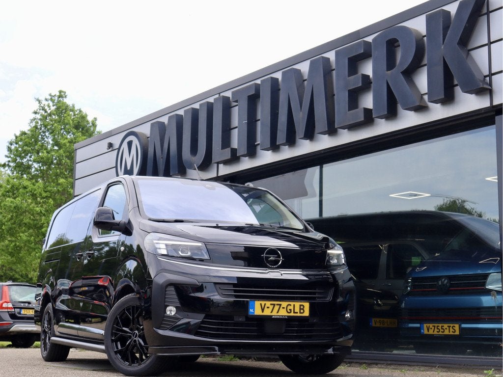 Opel Vivaro 2.0 D 180PK AUTOMAAT LEDER LANG XXL (bj 2024), Gebruikt, Euro 6, 4 cilinders, Zwart