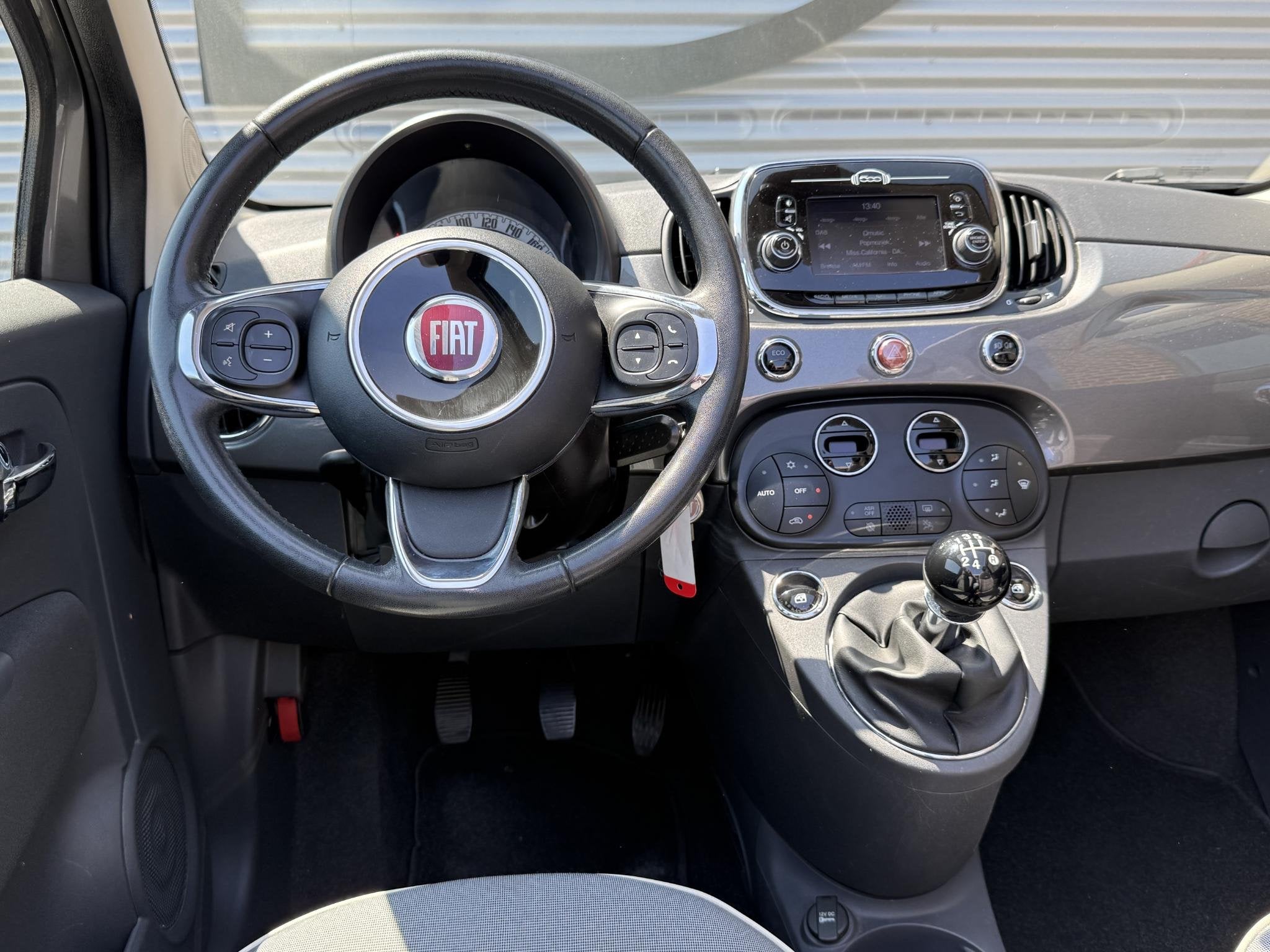 Fiat 500 C 0.9 TwinAir Turbo Lounge 1e Eigenaar|Clima|Navi|P, Stof, Gebruikt, Cabriolet, Origineel Nederlands