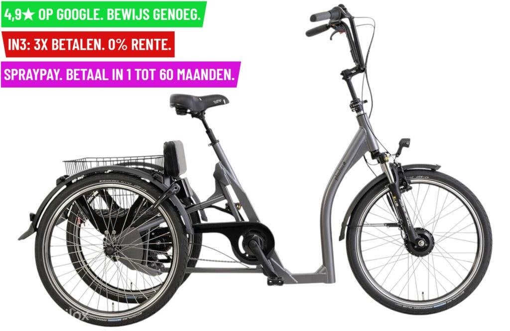 +pfautec Electric shopping bike Tamo FM 1 24"/45cm/7