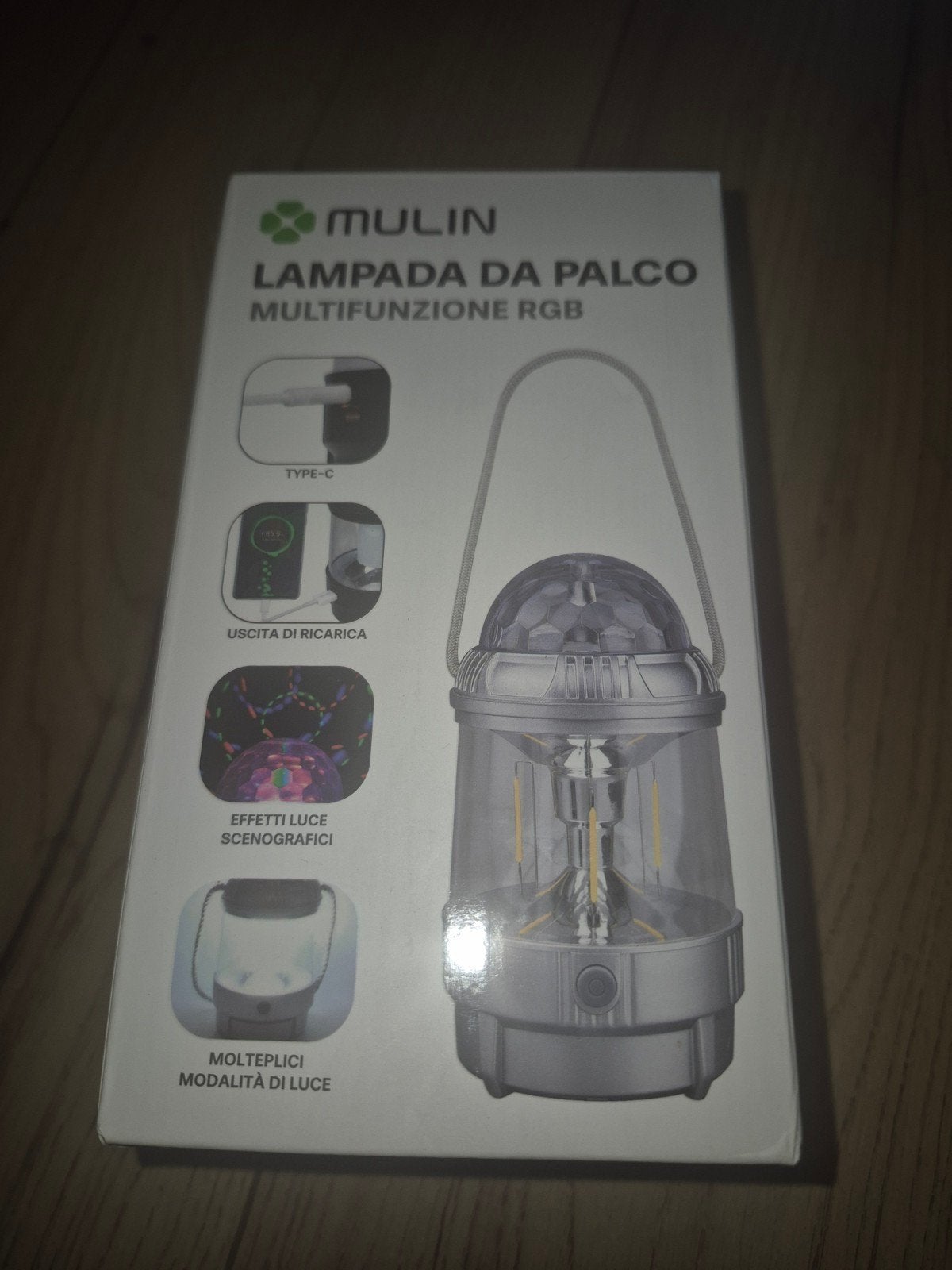Mulin Multifunctionele RGB Podiumlamp - Nieuw in doos, Overige merken, Kunststof, Meerkleurig, Nieuw