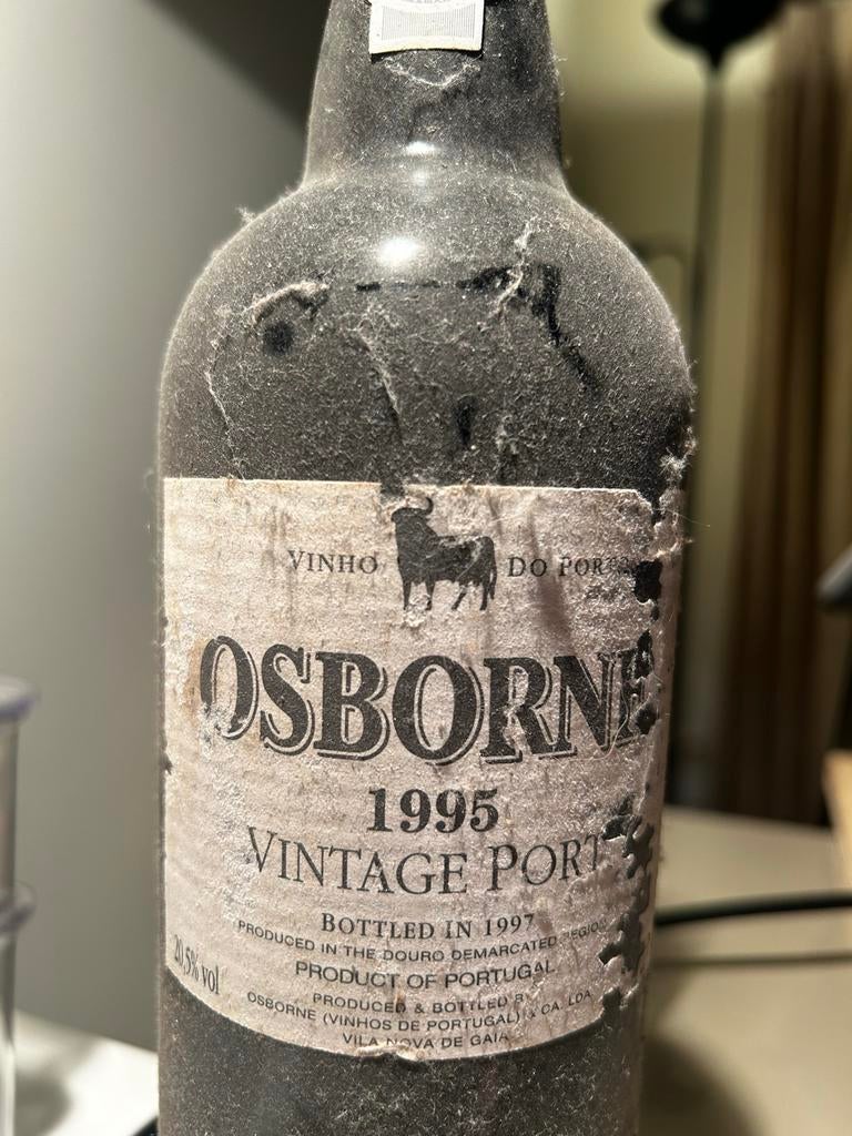 Osborne Vintage Port 1995 - Op dronk, Nieuw, Ophalen of Verzenden, Overige gebieden, Port
