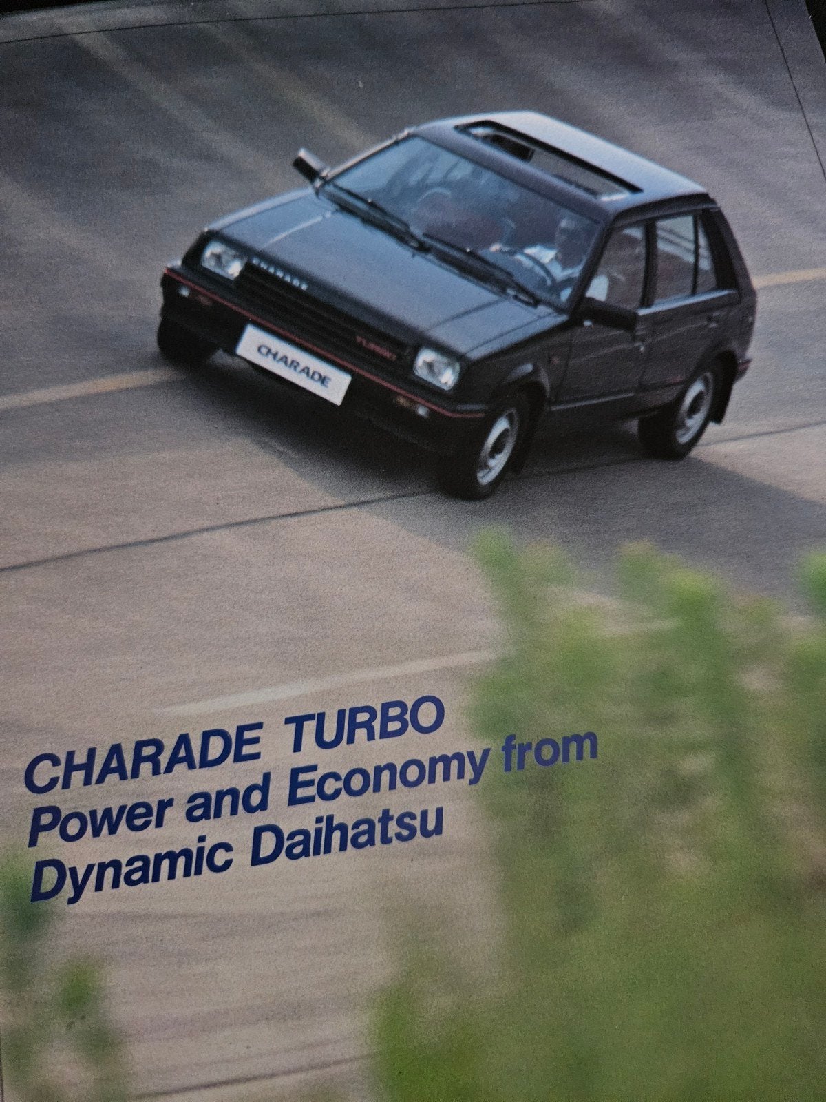 Brochure Daihatsu Charade Turbo, Ophalen of Verzenden, Zo goed als nieuw, Overige merken