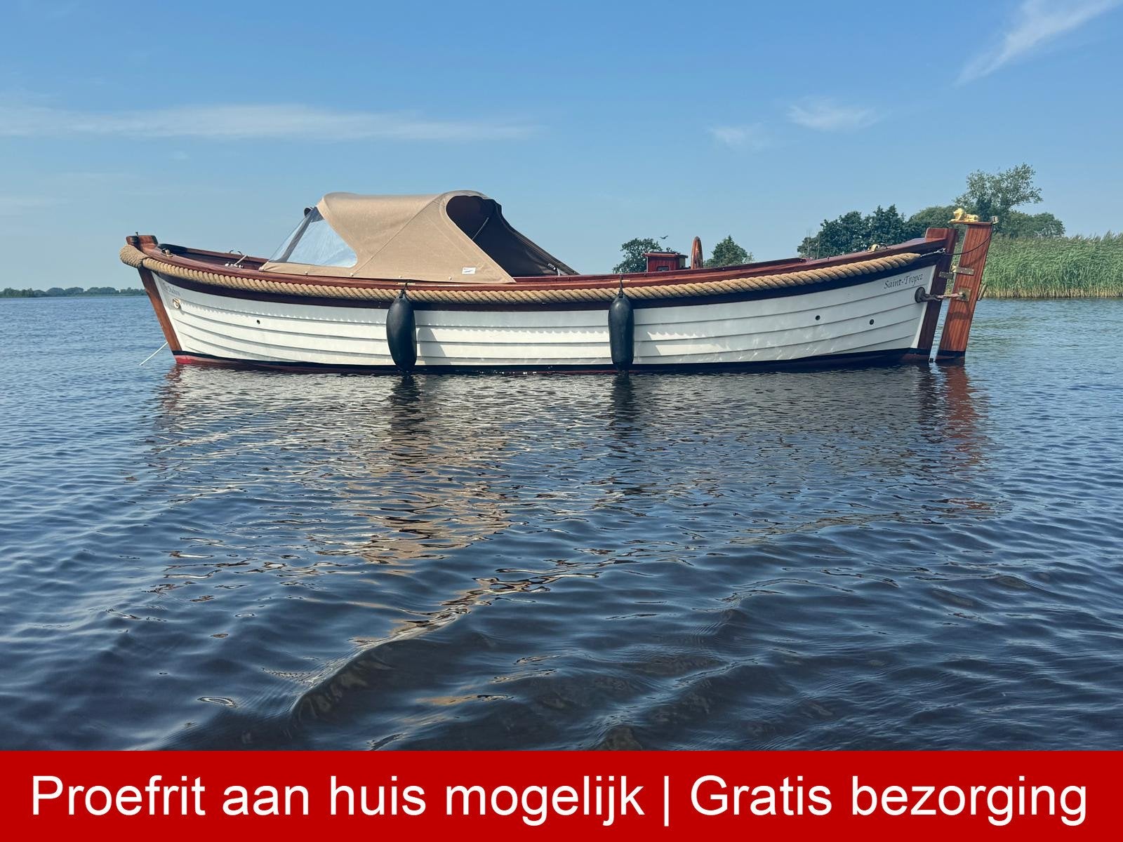 Breedendam P690 22PK Vetus Sloep inclusief trailer, Watersport en Boten, Gebruikt, Info@lijzengacitroens.nl, Overige typen, Autobedrijf M. Lijzenga