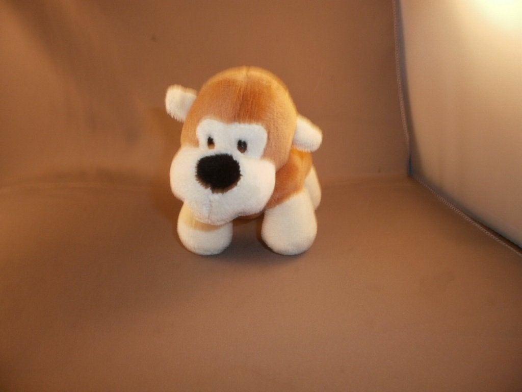 zeeman aap/aapje bruin crème zwart velours touw als staart, Overige merken, Nieuw, Ophalen of Verzenden, Wasbaar