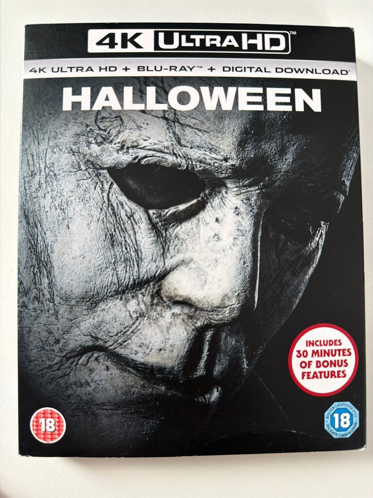Halloween 4K Ultra HD + Blu-ray + Digital Download, Cd's en Dvd's, Blu-ray, Engels, Nederlands, Film, 4K Ultra HD Blu-ray
