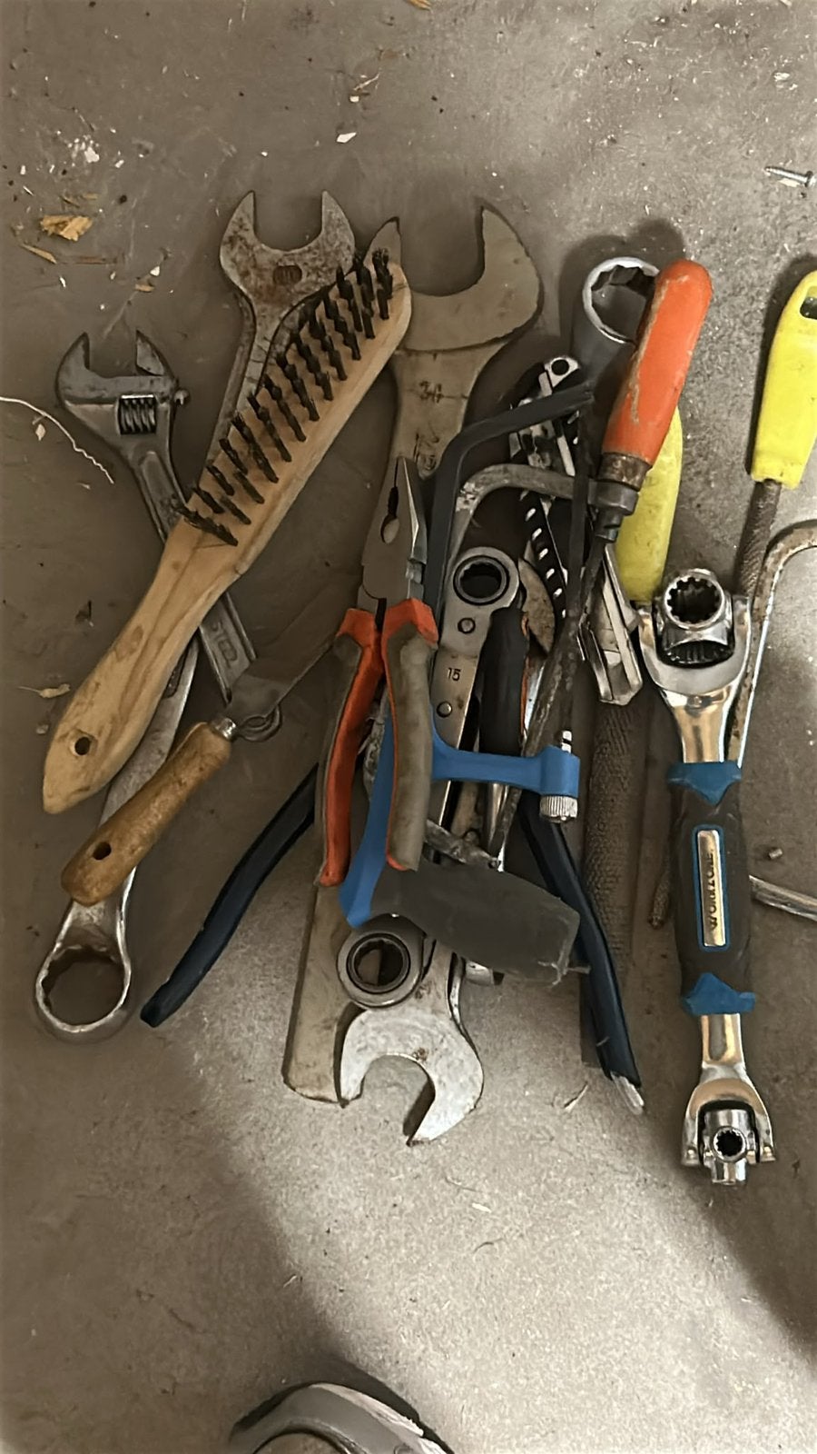 Gereedschap, Ophalen, Gebruikt