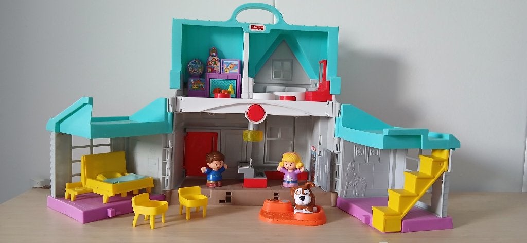 Little people huis met meubeltjes, Ophalen, Gebruikt, Speelset