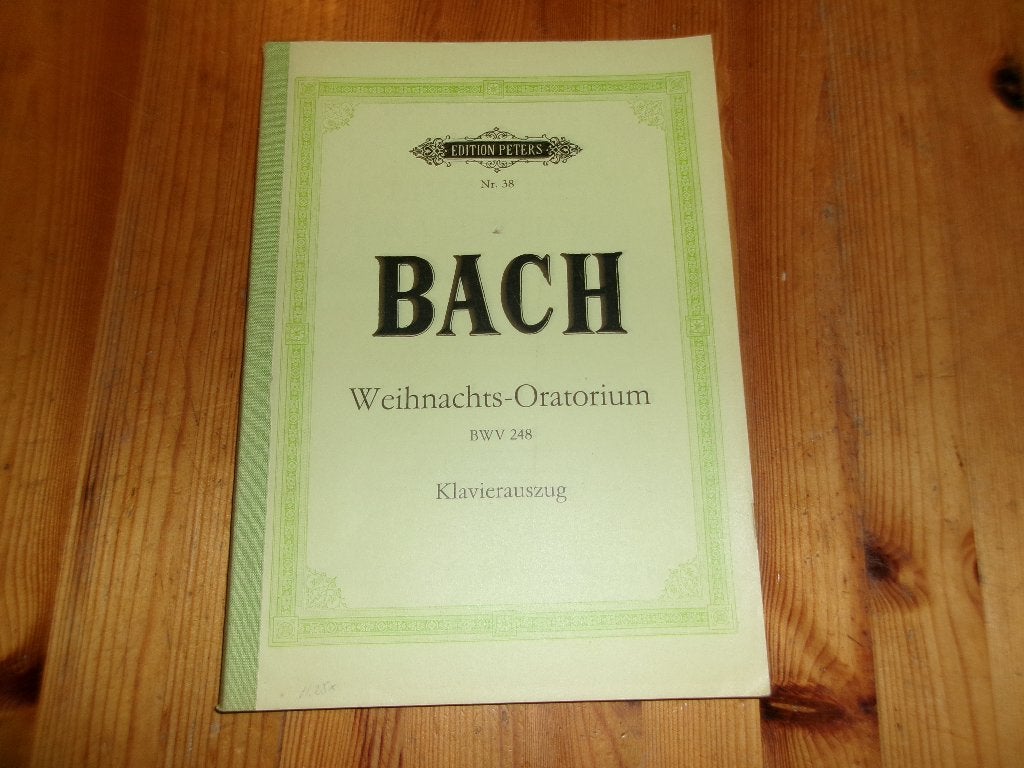 J.s. Bach - weihnachts oratorium bwv248 3x, Klassiek, Ophalen of Verzenden, Artiest of Componist, Gebruikt