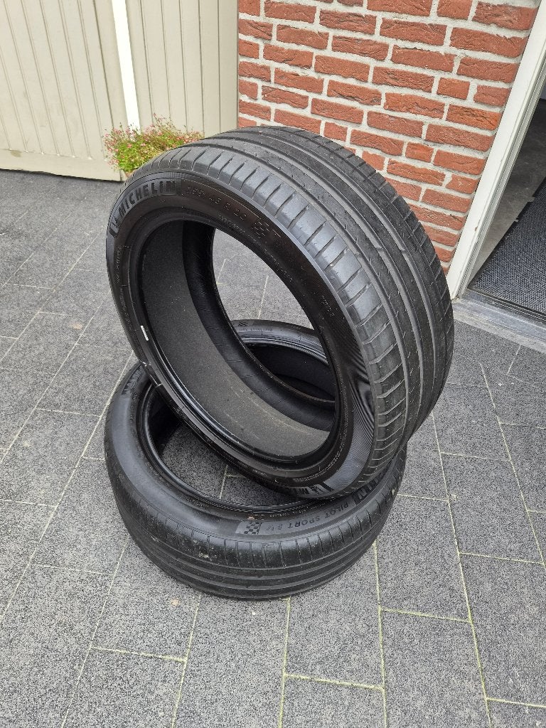 Michelin zomerbanden michelin pilot sport ev 255/45 R 20, Auto-onderdelen, Banden en Velgen, Ophalen, Gebruikt, 255 mm, Band(en)