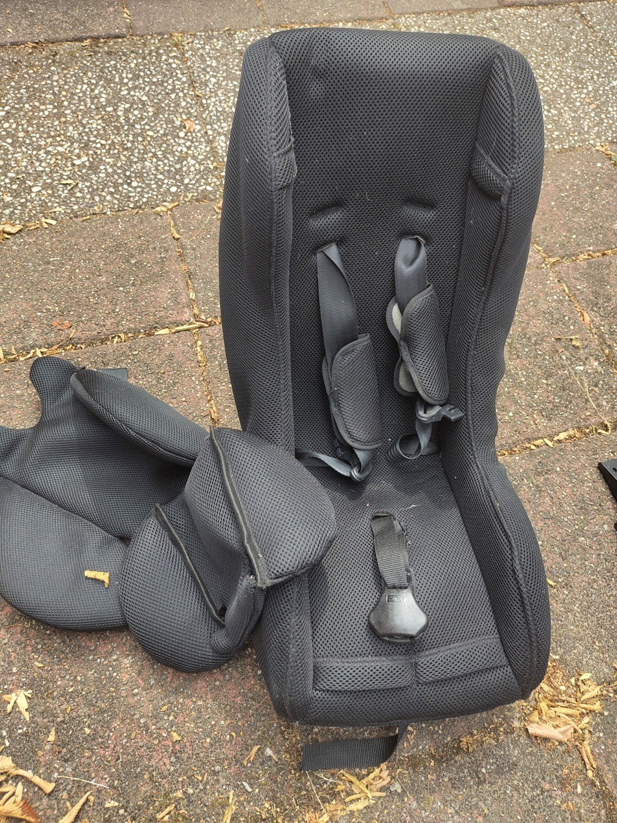 Babyschaal bakfiets met gordels en bevestigingsmechanisme, Minder dan 20 kg, Zo goed als nieuw, Kinderkar, Ophalen