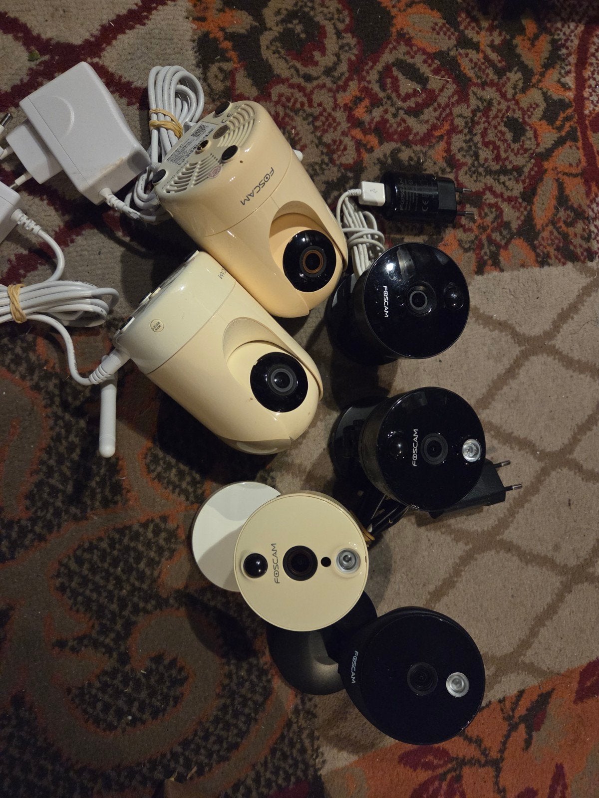 6x Foscam security cam met wifi, Ophalen of Verzenden, Gebruikt, Binnencamera