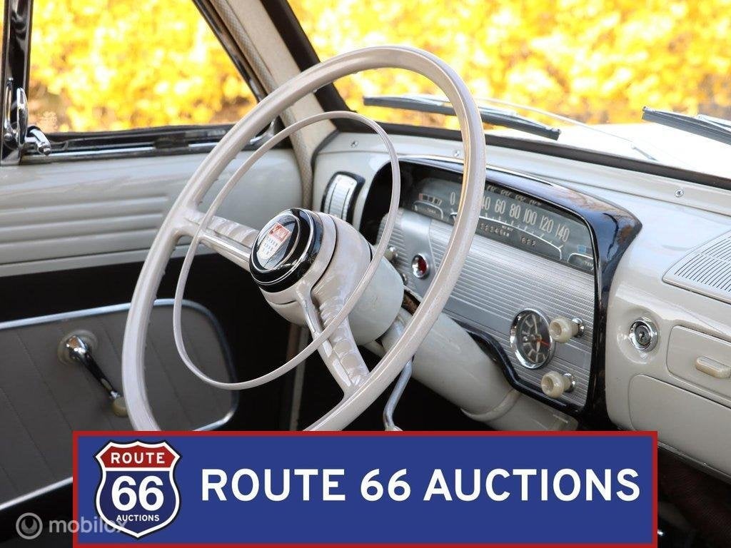 Ford Taunus 15M | 1956 | Route 66 Auctions, Auto's, Oldtimers, Overige carrosserieën, Zwart, Bedrijf, Handgeschakeld