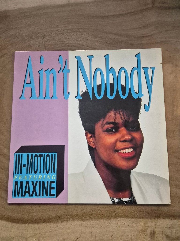 In-Motion Ft. Maxine - Ain't Nobody - Vinyl - Maxi Single, LP, Pop, Ophalen of Verzenden, Zo goed als nieuw