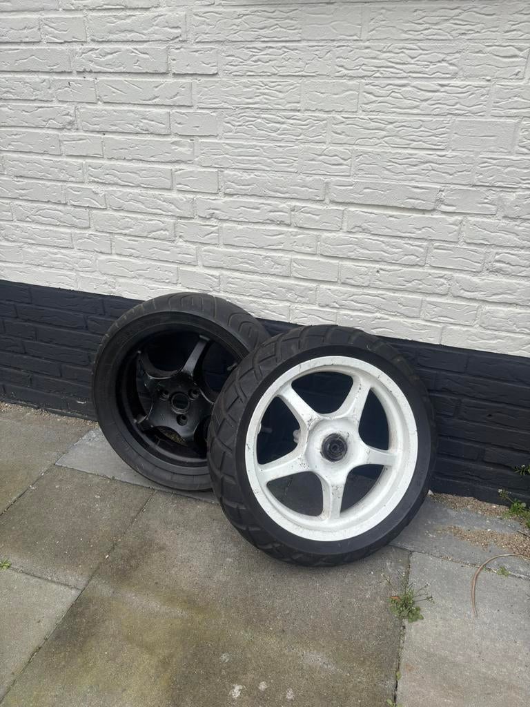 Yamaha aerox velgenset, Ophalen of Verzenden, Gebruikt, Benzine, Aerox