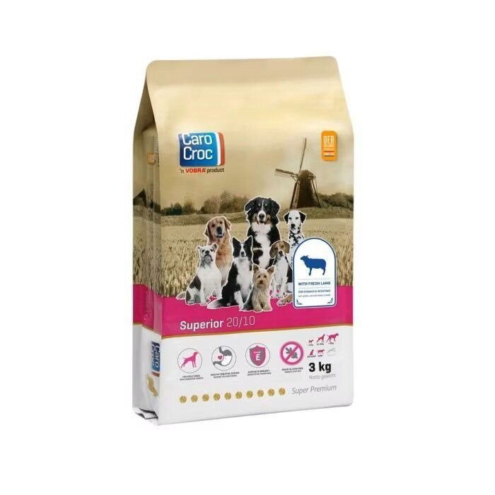 ACTIE Carocroc Superior 2x 12,5 kg €102,95, Dieren en Toebehoren, Dierenvoeding, Ophalen of Verzenden, Hond
