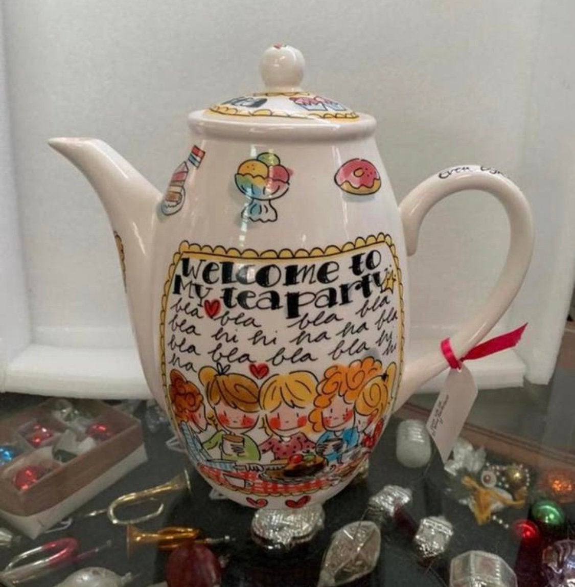 Koffiepot mooie gave Blond Amsterdam hoge koffiepot, Huis en Inrichting, Keuken | Servies, Verzenden