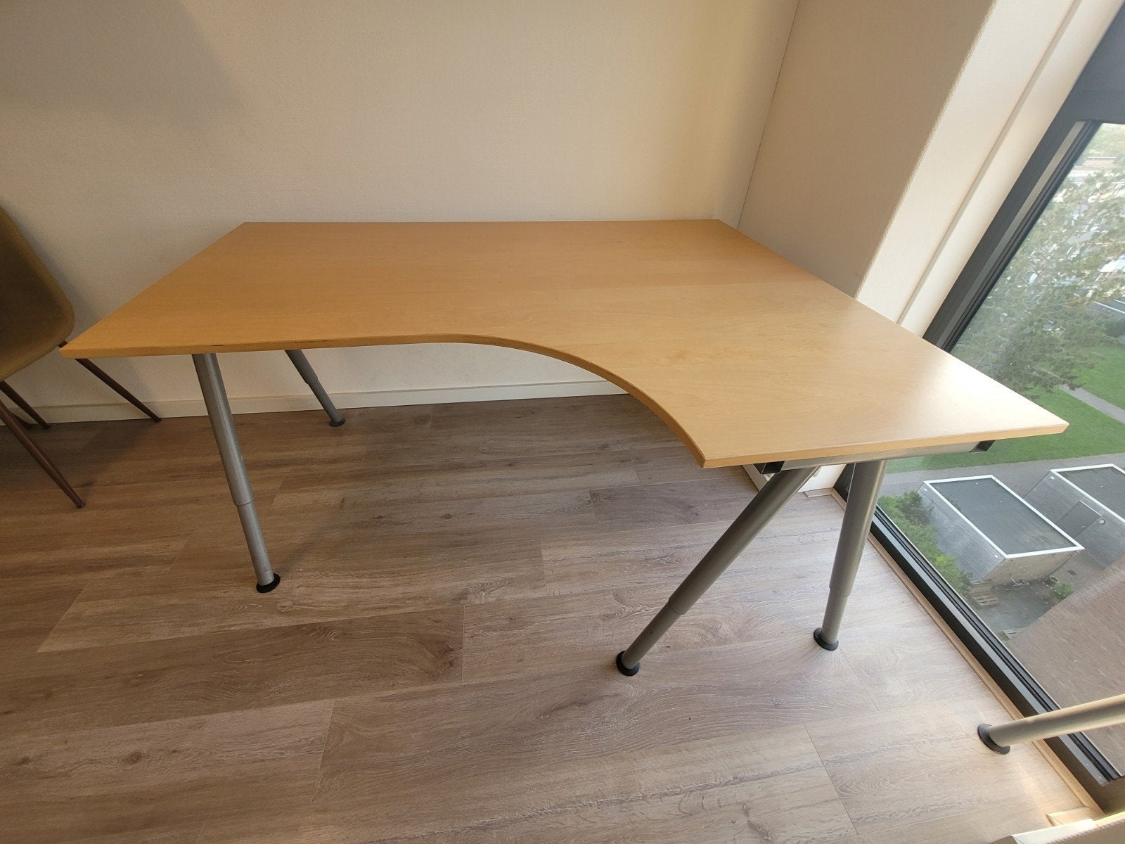 Hoekbureau, Huis en Inrichting, Ophalen, Gebruikt, Hout, Hoekbureau