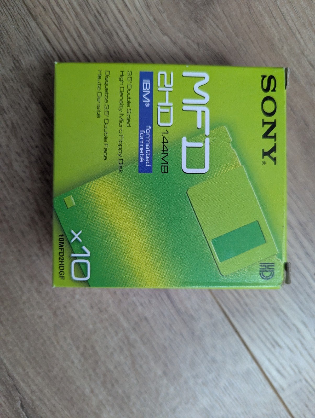 Sony MFD 2HD 1.44MB Floppy Disks - 10 stuks, Computers en Software, Ophalen of Verzenden, Nieuw, Sony