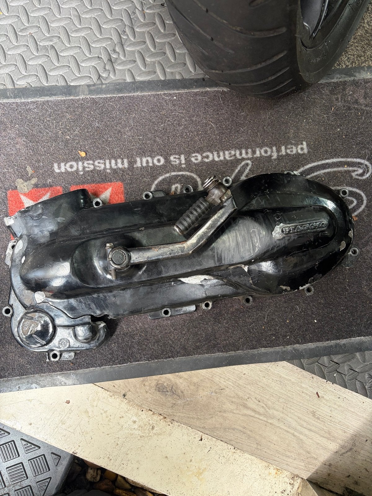 Piaggio SKR/Hexa 125/180cc Carterkap - Testonderdeel, Ophalen of Verzenden, Gebruikt, Overige typen, Piaggio