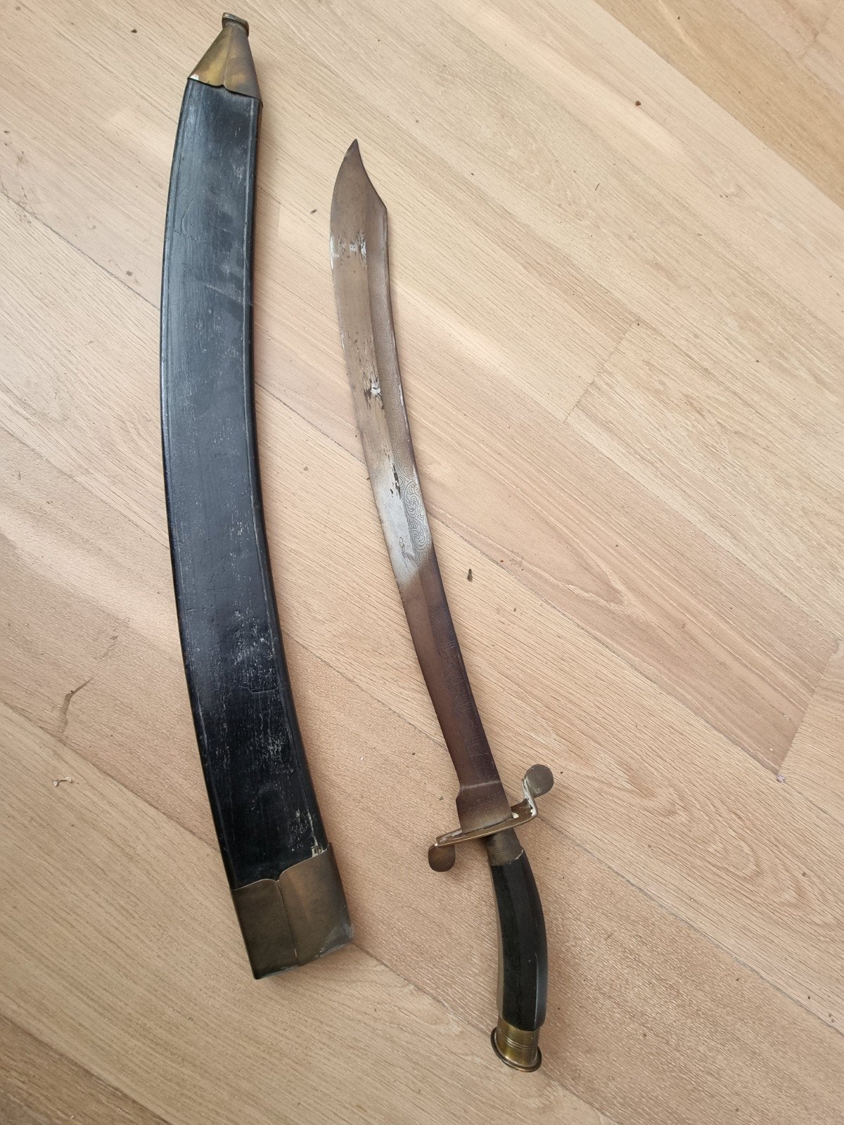 Antieke Indonesische klewang, Ophalen of Verzenden