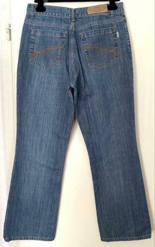 Fitt jeans maat 44, Ophalen of Verzenden, Zo goed als nieuw, Blauw, W33 - W36 (confectie 42/44)