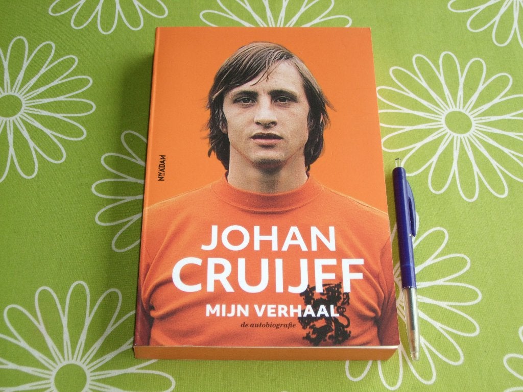 Johan Cruijff - Mijn verhaal - de autobiografie, Ophalen of Verzenden, Zo goed als nieuw, Johan Cruijff, Balsport