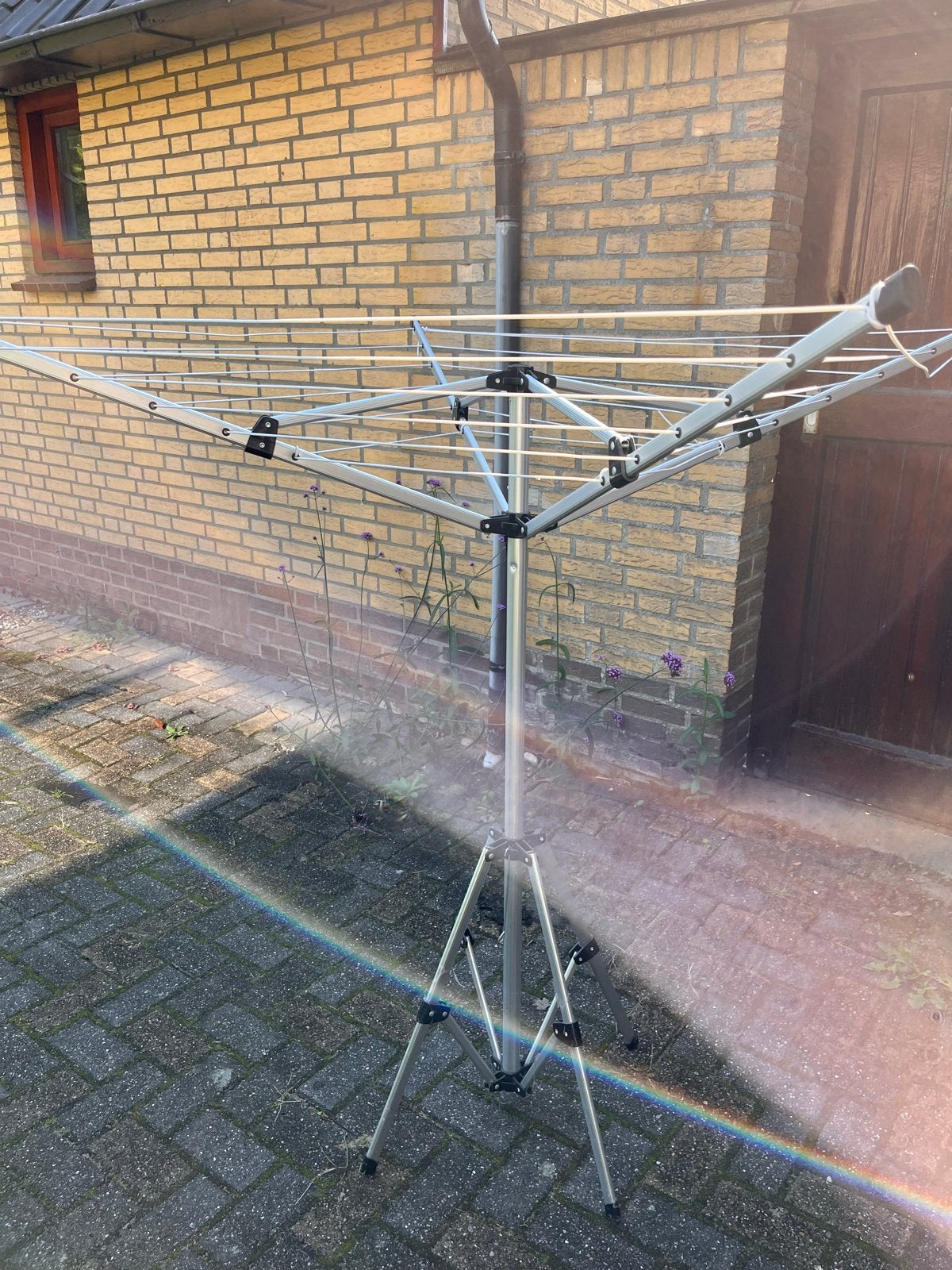 Praktische droogmolen voor buiten en binnen, Tuin en Terras, Ophalen, Gebruikt, Droogmolen