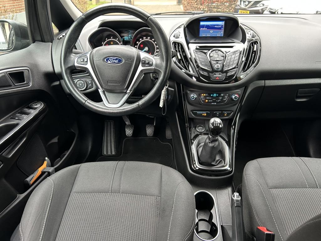 Ford B-MAX 1.0 Titanium Navi, Camera, PDC, Trekhaak Dealeron, Gebruikt, Met garantie (alle), Origineel Nederlands, Bedrijf