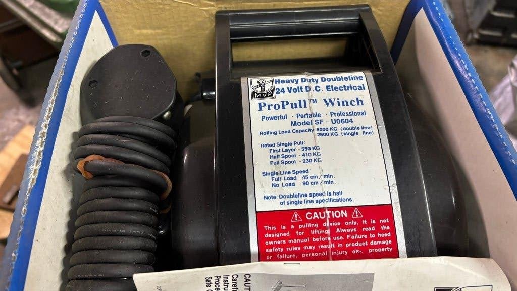Splinternieuwe ProPull Doubleline 24V elektrische lier, Ophalen, Nieuw