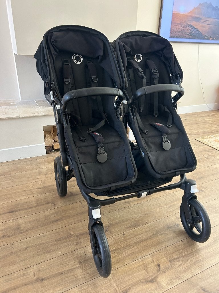 Bugaboo donkey 5 midnight black, Gebruikt, Bugaboo, Duowagen, Ophalen