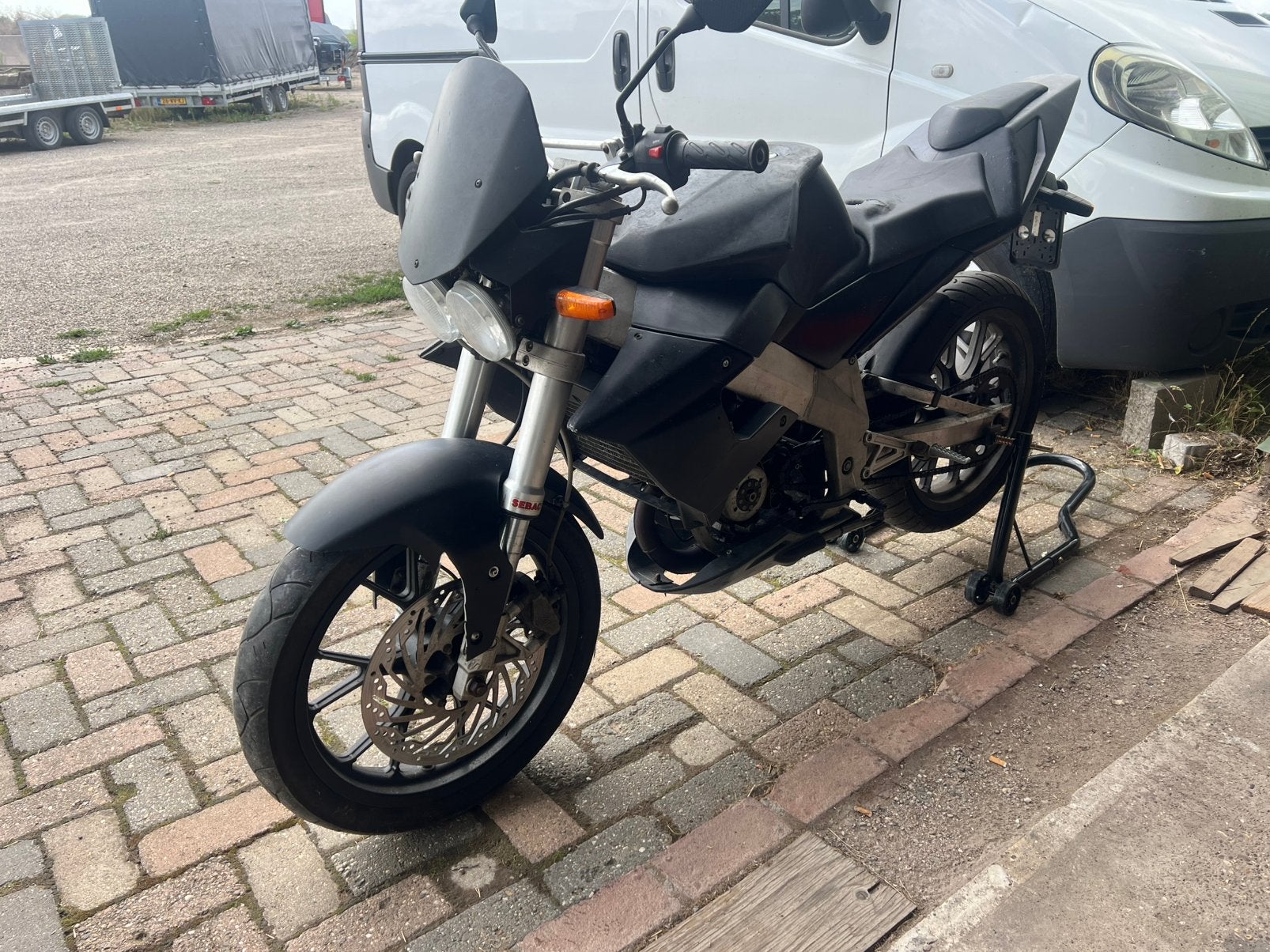Derbi gpr nude uniek, Fietsen en Brommers, Brommers | Derbi, Ophalen, 6 versnellingen, Gebruikt, Derbi