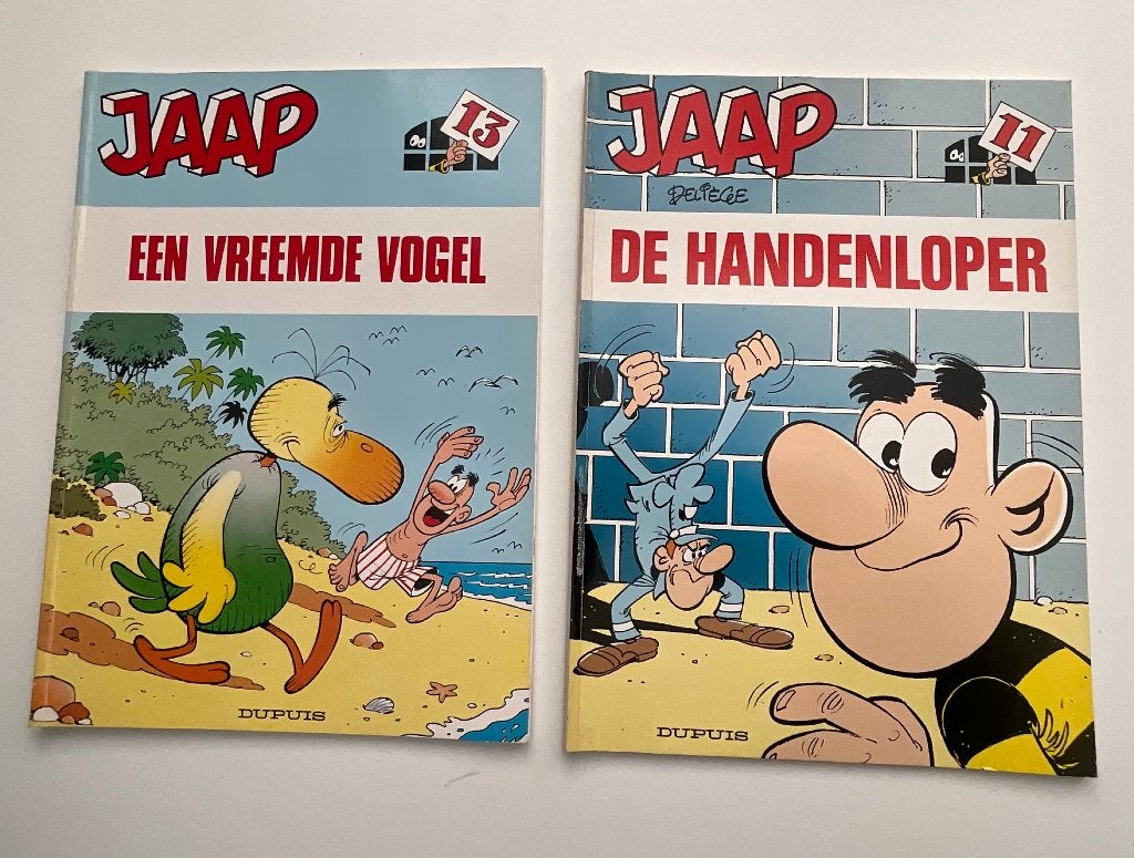 Jaap nr 3.8.9.10.11.13, Boeken, Meerdere stripboeken, Ophalen of Verzenden, Gelezen