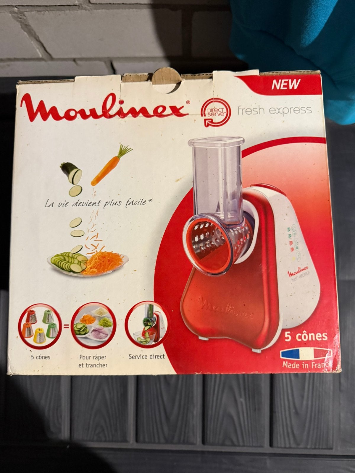 Moulinex, Minder dan 1 liter, Ophalen of Verzenden, Nieuw