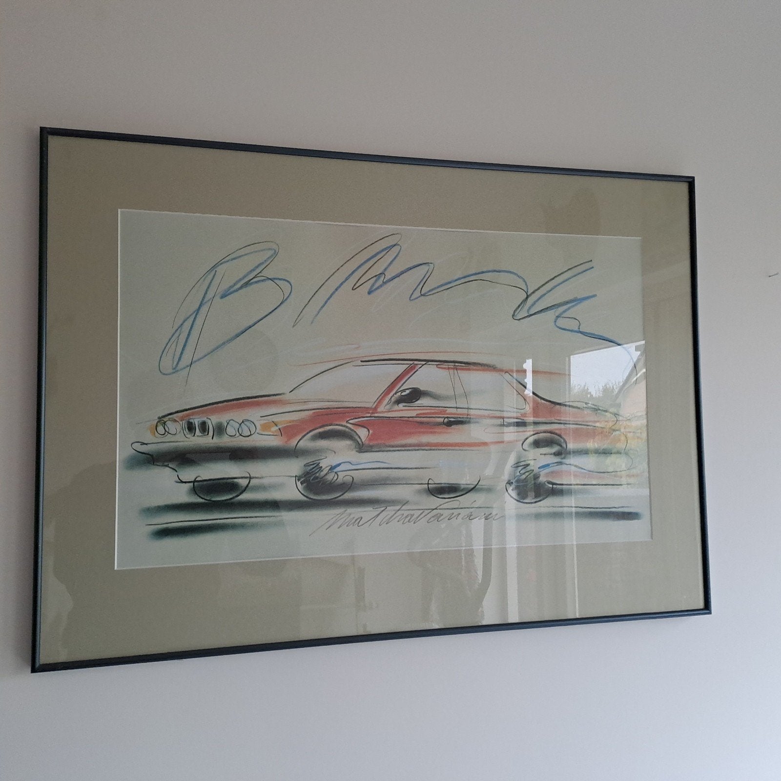 BMW kunstwerk  Henri Matchavariani, Ophalen of Verzenden, Auto's