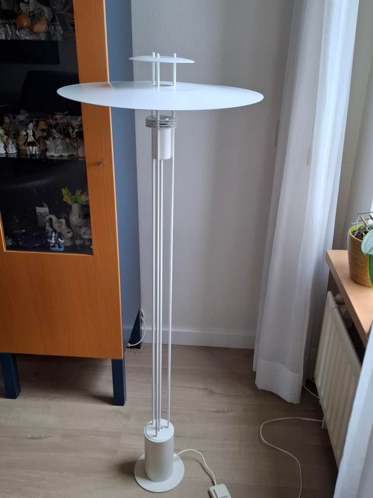 Zeldzame '3line' vloerlamp van Benny Frandsen (1988), Ophalen, Gebruikt, Metaal, 150 tot 200 cm