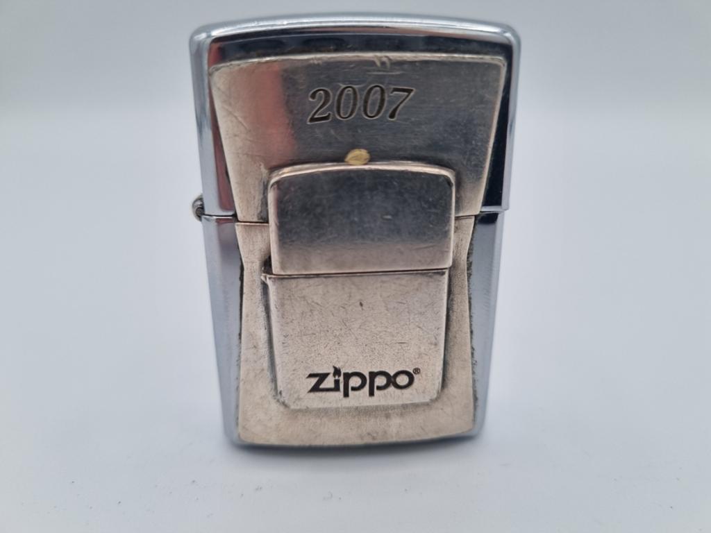 Zippo Limited Edition 2007 Nummer 107/1000, Verzenden, Gebruikt, Aansteker