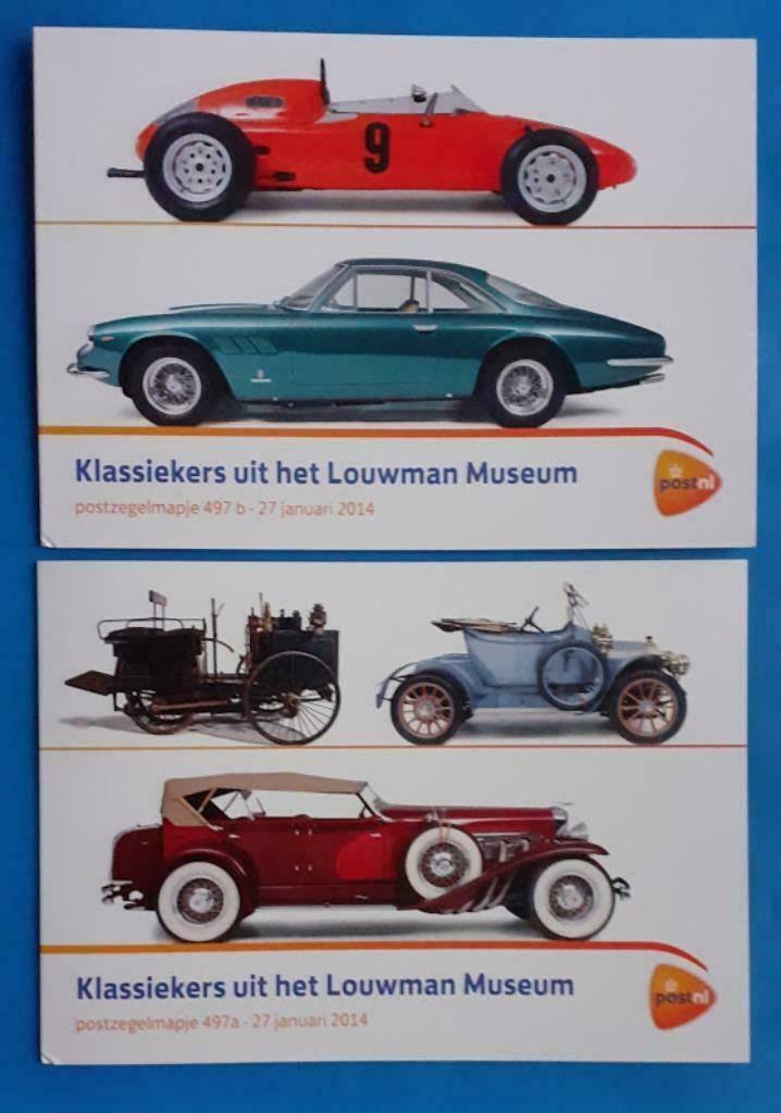 Postzegelmapje 497 A & B - Klassiekers uit het Louman Museum, Verzenden, Na 1940, Postfris