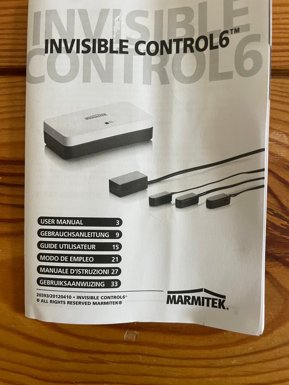 Marmitek Control6 afstandsbediening, Ophalen of Verzenden, Gebruikt