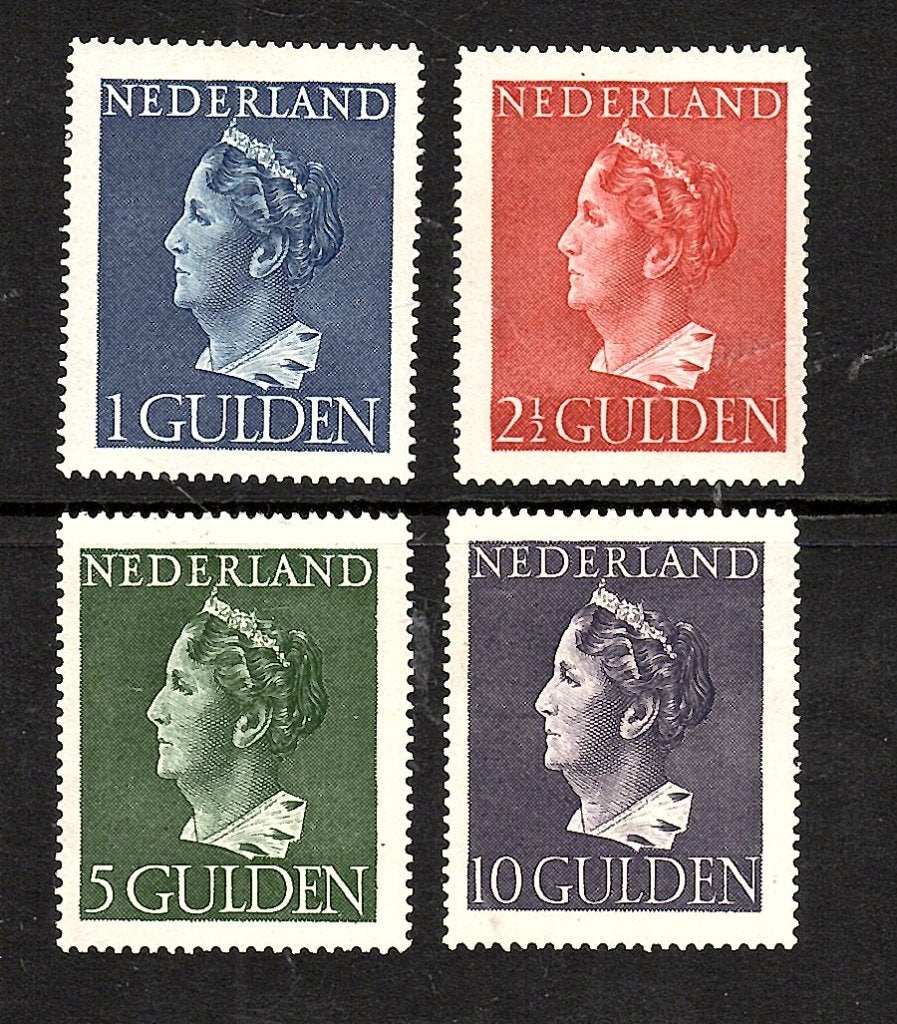 820Nvph 346-349 koningin Wilhelmina1940 ongebruikt zie scans, Postzegels en Munten, Postzegels | Nederland, Ophalen of Verzenden