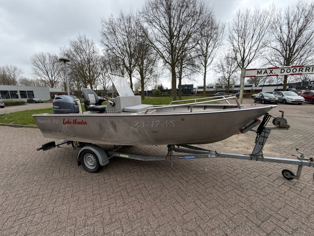 " Marcraft Lake Hunter 496 | Aluminium Visboot | Zelflozend"