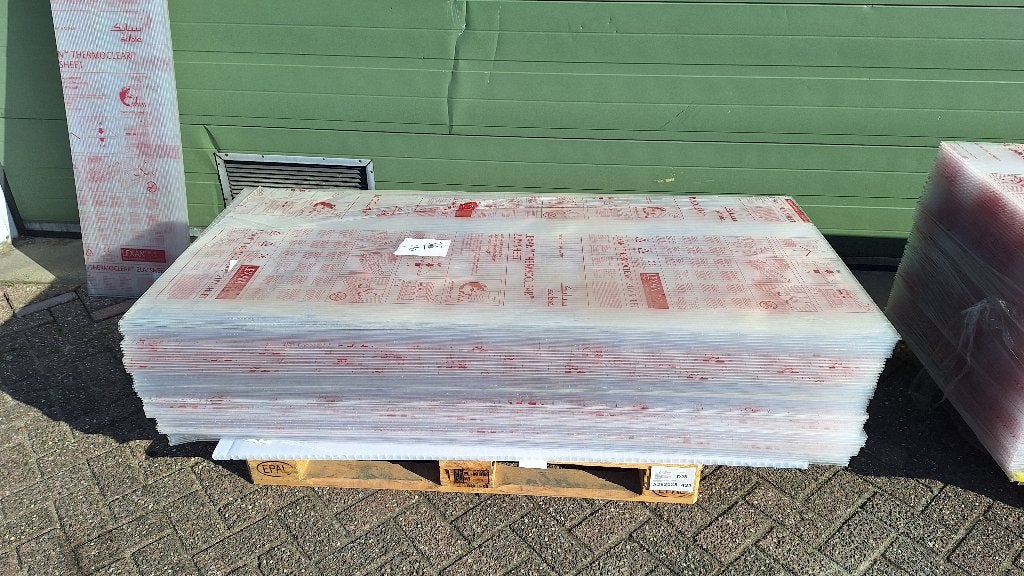 Polycarbonaatplaat lichtplaat 8 mm 75 x175 cm, Ophalen, Overige materialen, Minder dan 20 mm, Nieuw