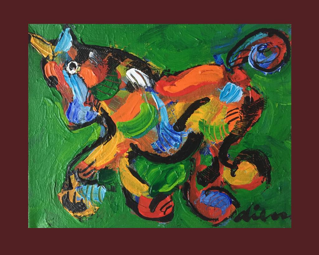 Peter Diem Origineel werk, Antiek en Kunst, Ophalen of Verzenden
