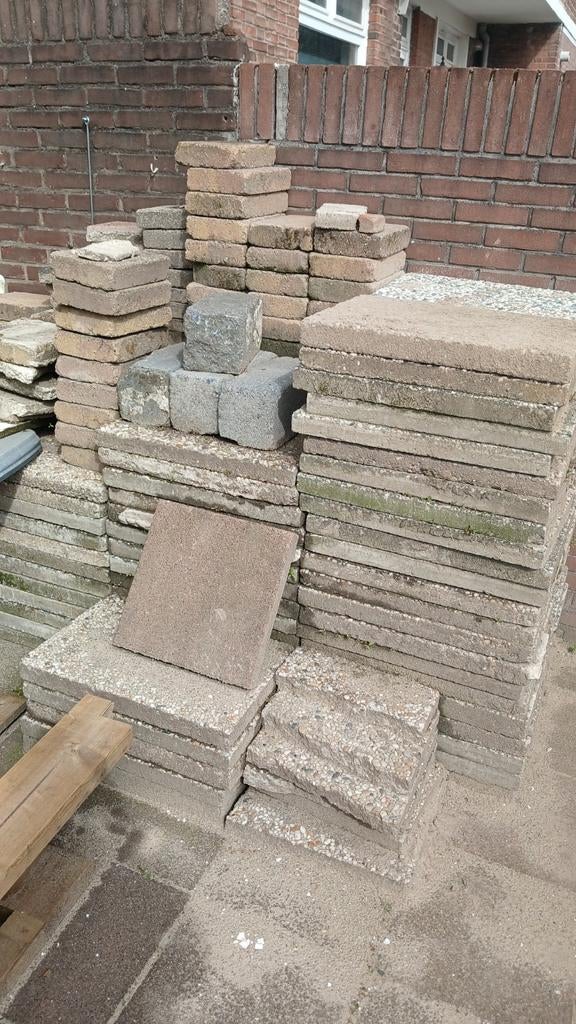 Tuintegels, Ophalen of Verzenden, Minder dan 10 m², Laminaat