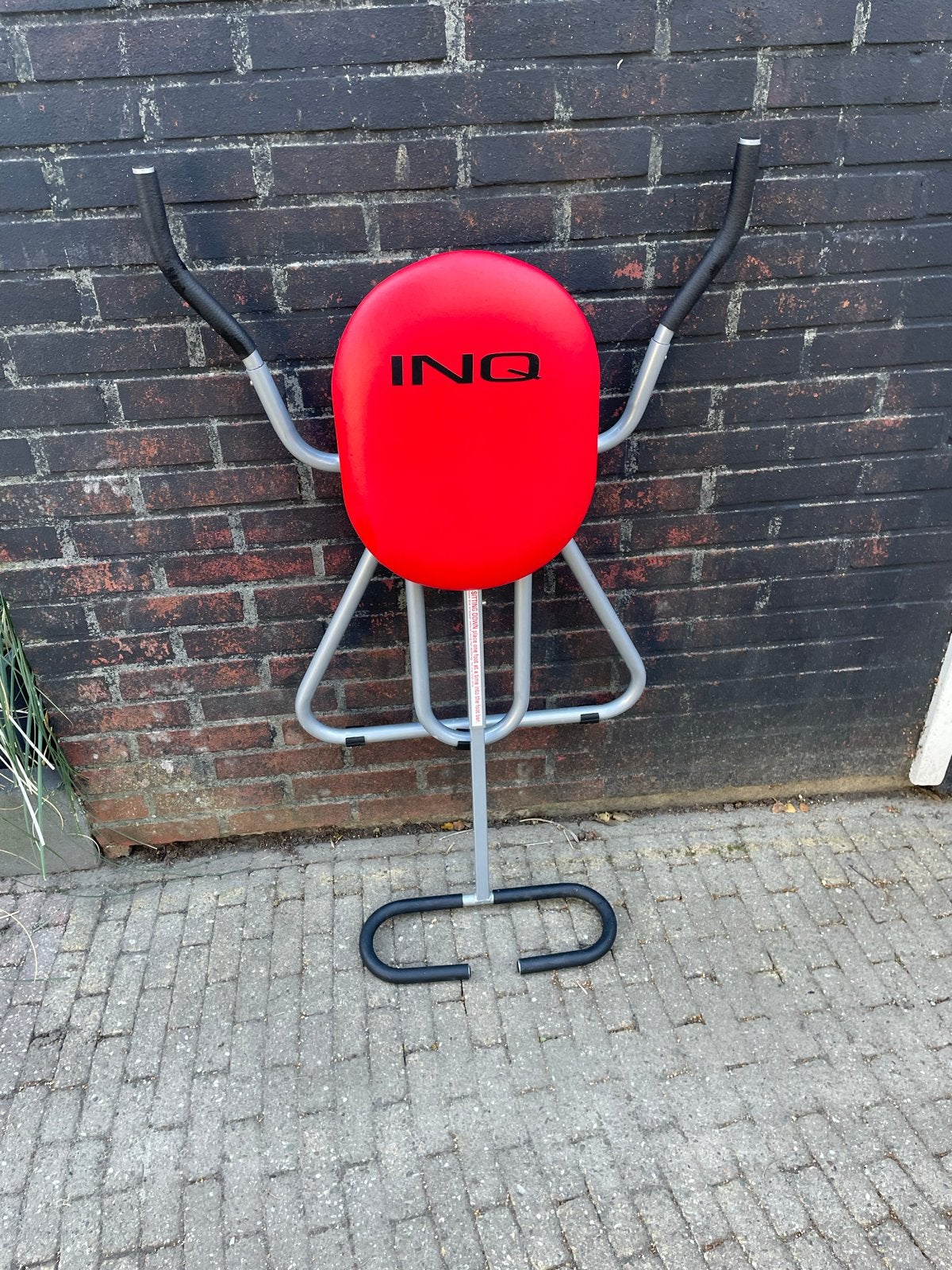 Abswing INQ Buikspiertrainer - Rood/zilvergrijs, Ophalen, Overige typen, Zo goed als nieuw, Buik